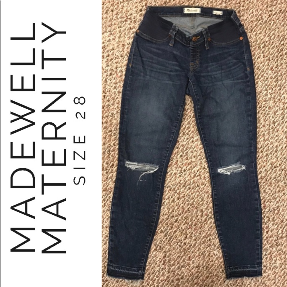 Madewell Maternity Skinny Jeans Size 28